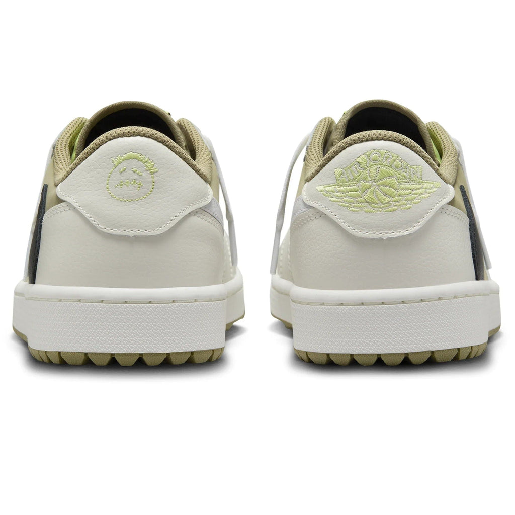 Air Jordan 1 Retro Low Golf Travis Scott Neutral Olive Trainers