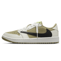 Air Jordan 1 Retro Low Golf Travis Scott Neutral Olive Trainers