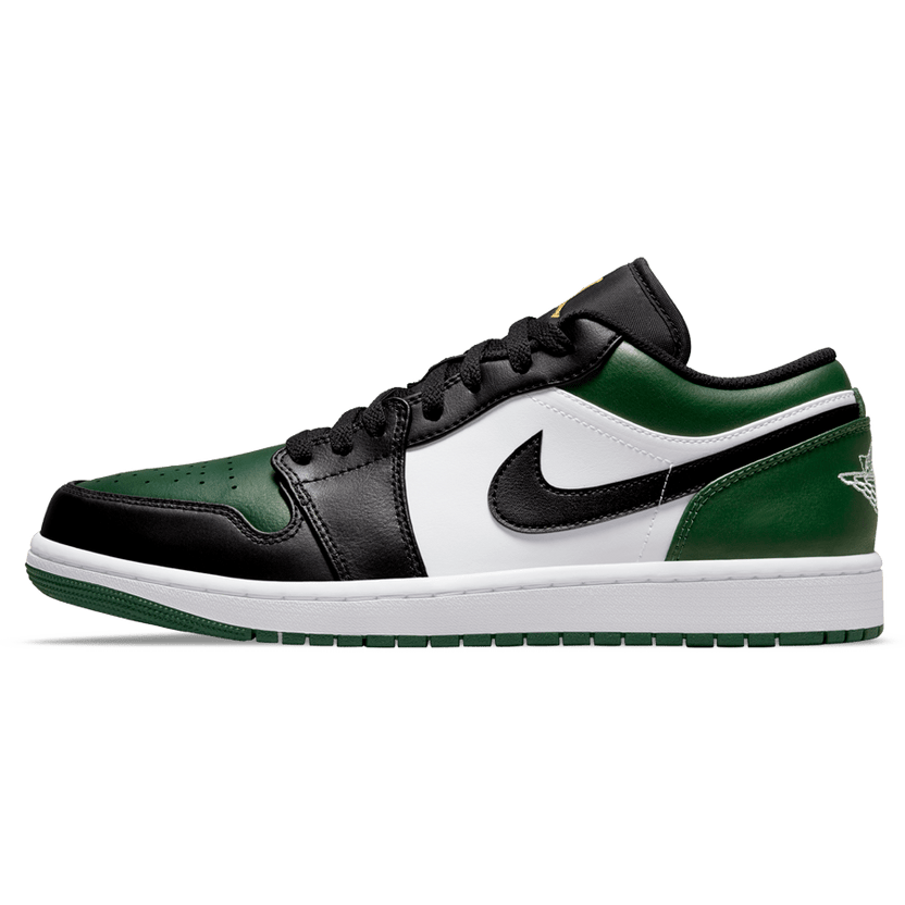 Air Jordan 1 Low Green Toe Trainers
