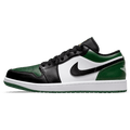 Air Jordan 1 Low Green Toe Trainers