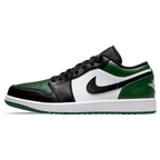 Air Jordan 1 Low Green Toe Trainers