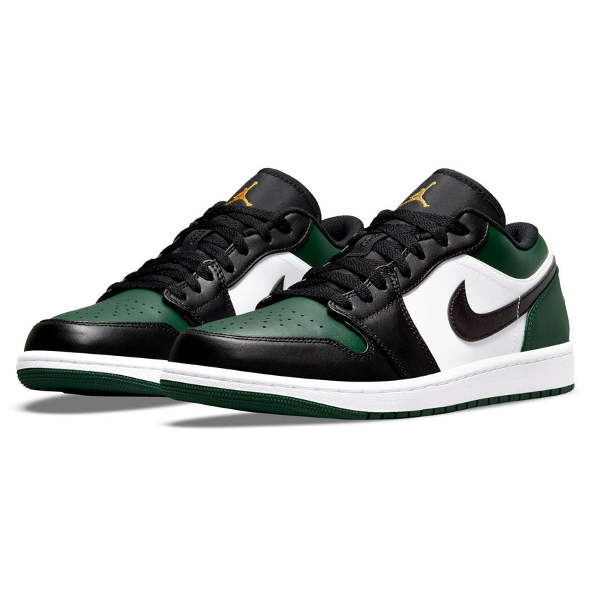 Air Jordan 1 Low Green Toe Trainers