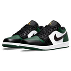 Air Jordan 1 Low Green Toe Trainers