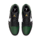 Air Jordan 1 Low Green Toe Trainers