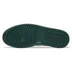 Air Jordan 1 Low Green Toe Trainers