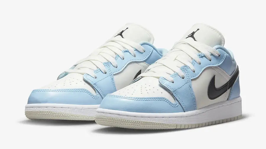 Air Jordan 1 Low Ice Blue GS Trainers