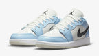 Air Jordan 1 Low Ice Blue GS Trainers