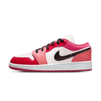 Air Jordan 1 Low Pink Red GS Trainers