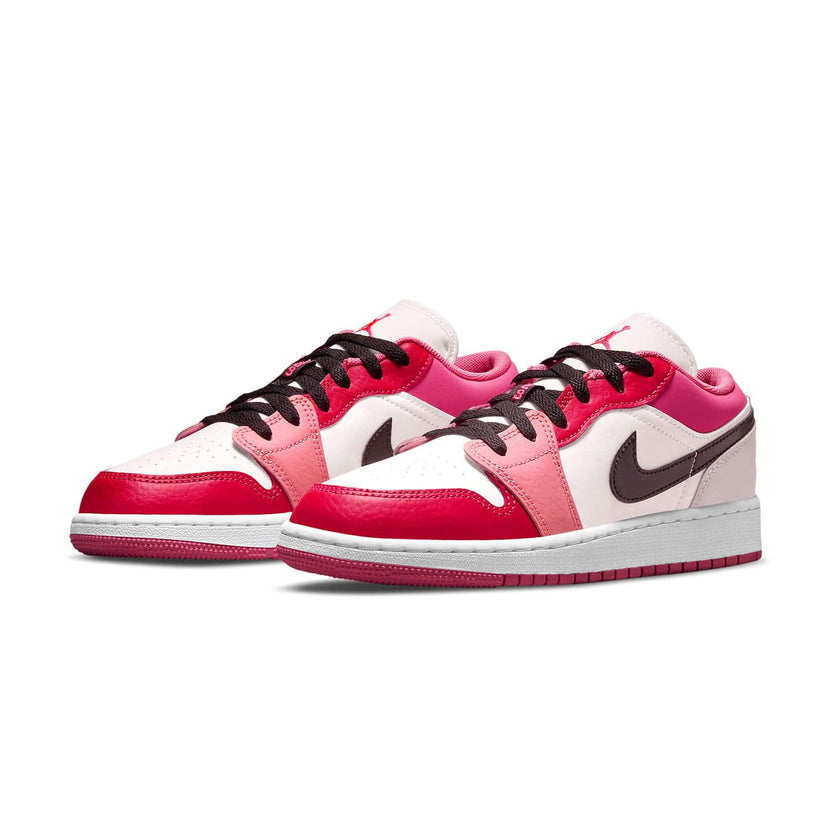 Air Jordan 1 Low Pink Red GS Trainers