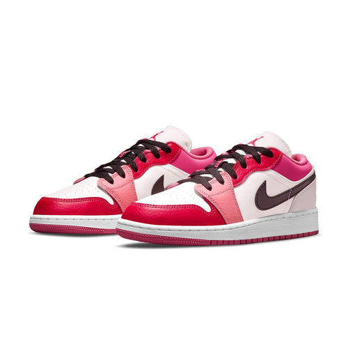 Air Jordan 1 Low Pink Red GS Trainers