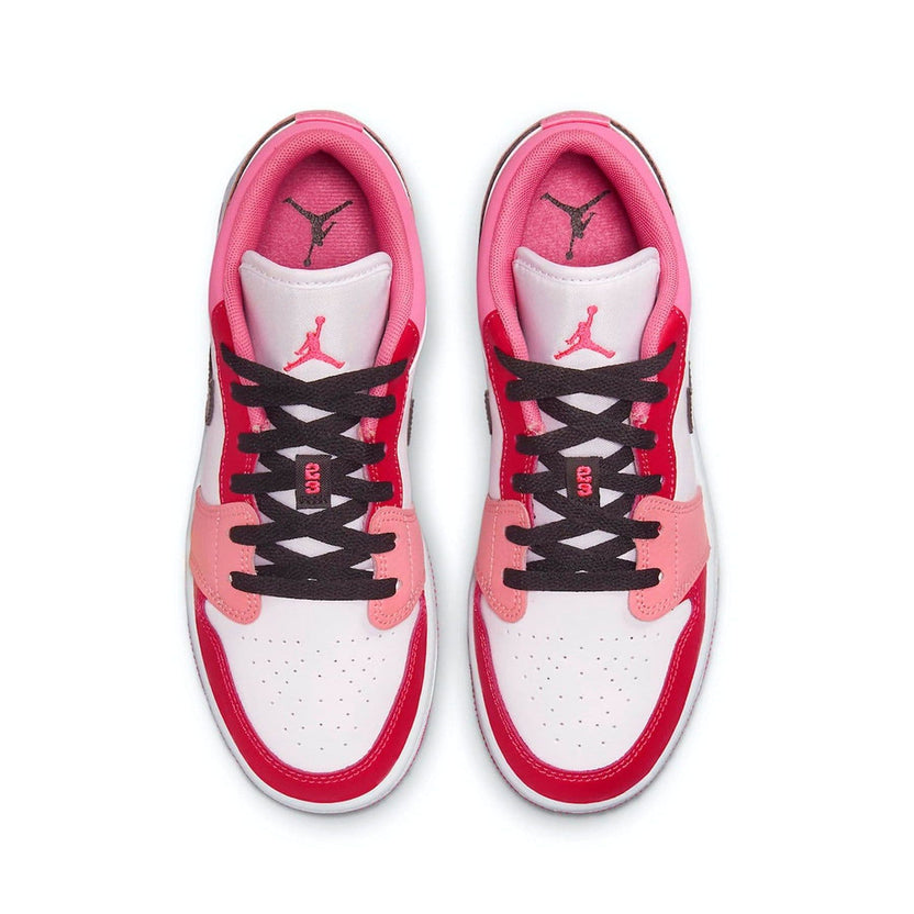 Air Jordan 1 Low Pink Red GS Trainers