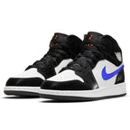 Air Jordan 1 Mid Racer Blue GS Trainers