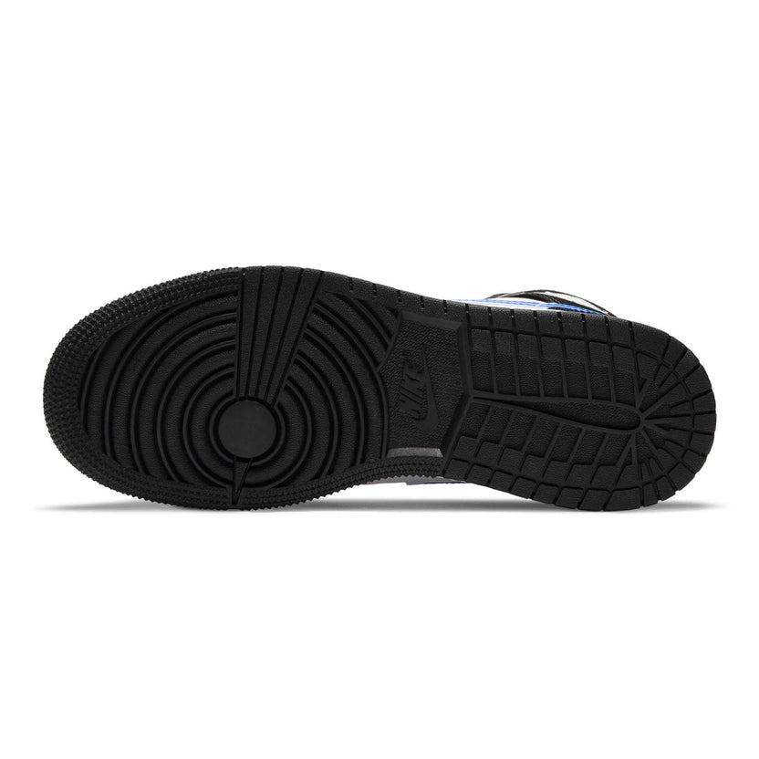 Air Jordan 1 Mid Racer Blue GS Trainers