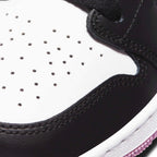 Air Jordan 1 Mid GS White Light Arctic Pink trainers close detail view
