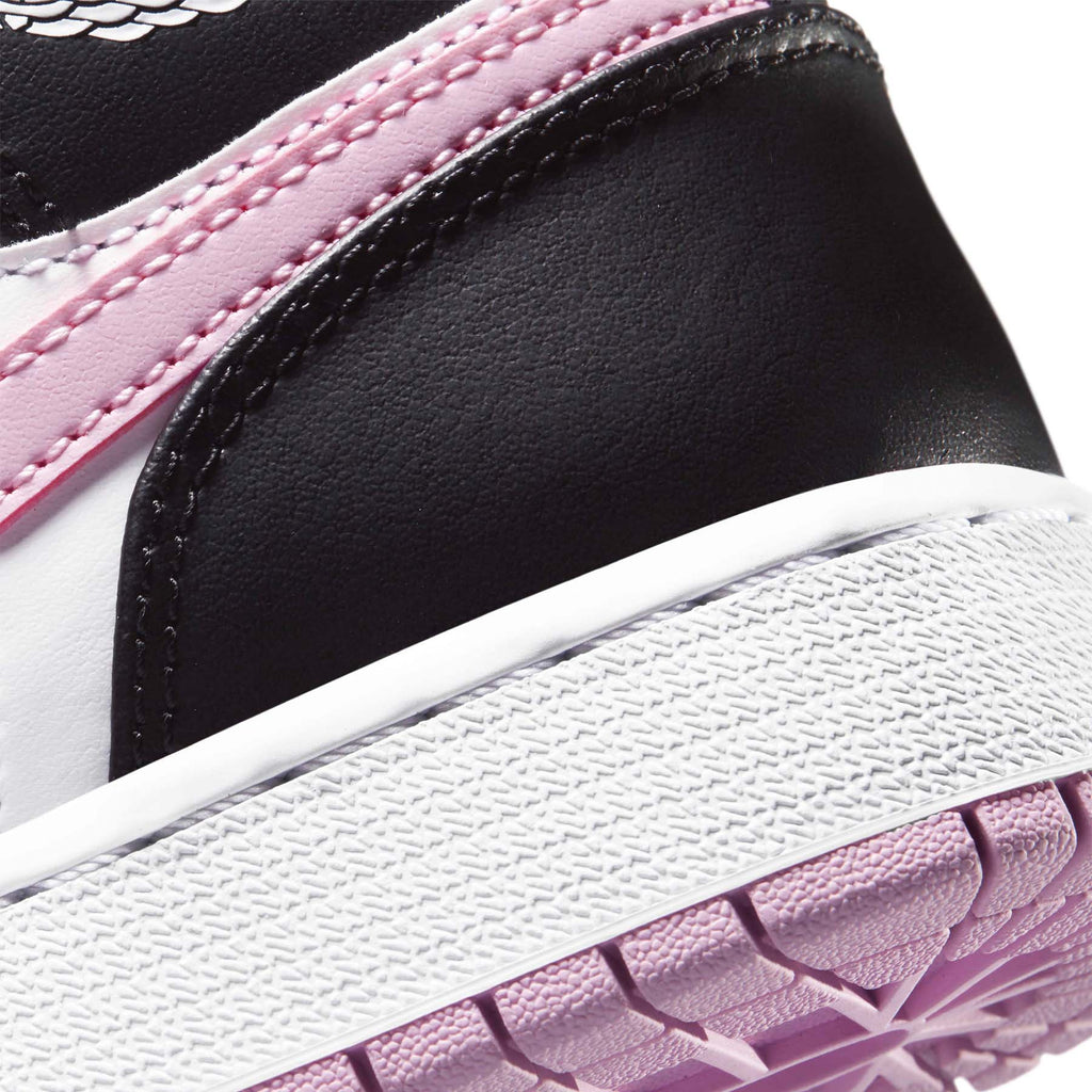 Air Jordan 1 Mid GS White Light Arctic Pink trainers extra product angle