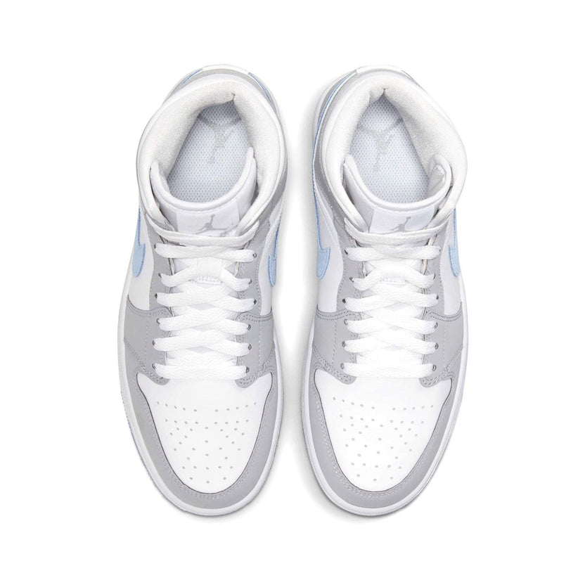 Air Jordan 1 Mid Wolf Grey Womens Trainers