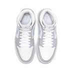 Air Jordan 1 Mid Wolf Grey Womens Trainers