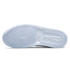Air Jordan 1 Mid Wolf Grey Womens Trainers
