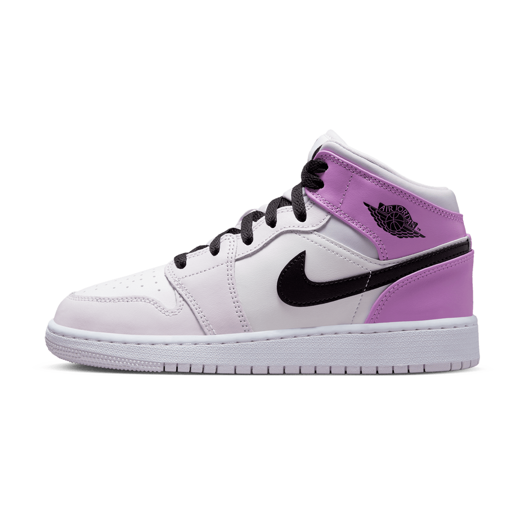 Air Jordan 1 Mid Barely Grape Trainers