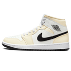 Air Jordan 1 Mid Coconut Milk Womens Trainers