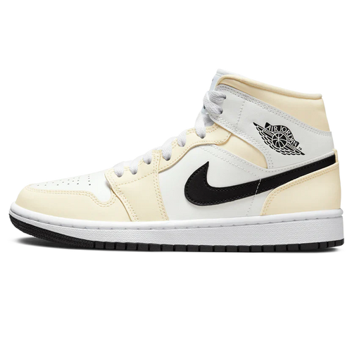Air Jordan 1 Mid Coconut Milk Womens Trainers