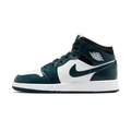 Air Jordan 1 Mid Dark Teal Trainers