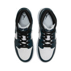 Air Jordan 1 Mid Dark Teal Trainers