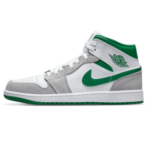 Air Jordan 1 Mid SE Grey Green Trainers
