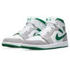 Air Jordan 1 Mid SE Grey Green Trainers