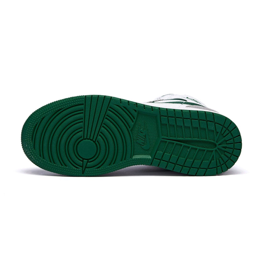 Air Jordan 1 Mid SE Pine Green Smoke Grey GS Trainers