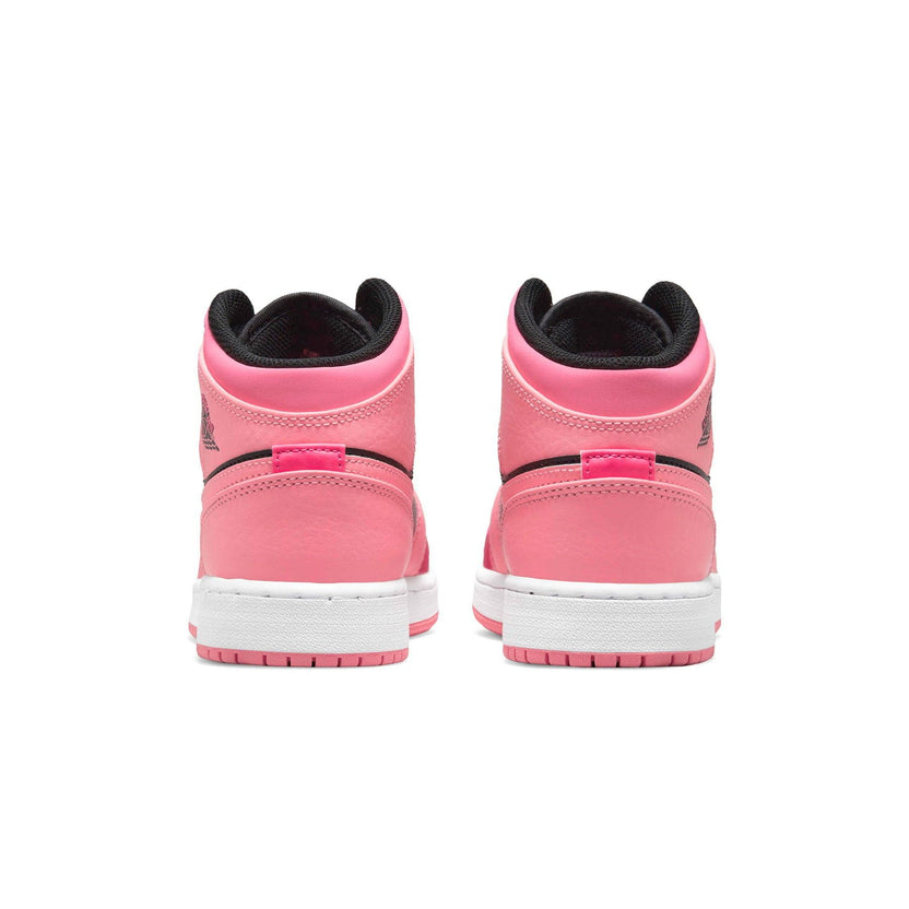 Air Jordan 1 Mid Coral Chalk GS Trainers