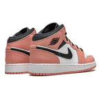 Air Jordan 1 Mid Pink Quartz GS Trainers