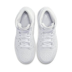 Air Jordan 1 Mid Triple White Trainers