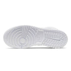 Air Jordan 1 Mid Triple White Trainers