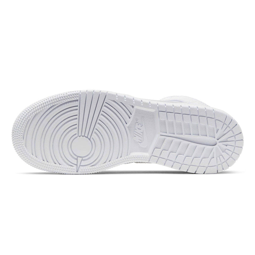 Air Jordan 1 Mid Triple White Trainers