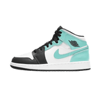 Air Jordan 1 Mid GS Tropical Twist trainers main side profile