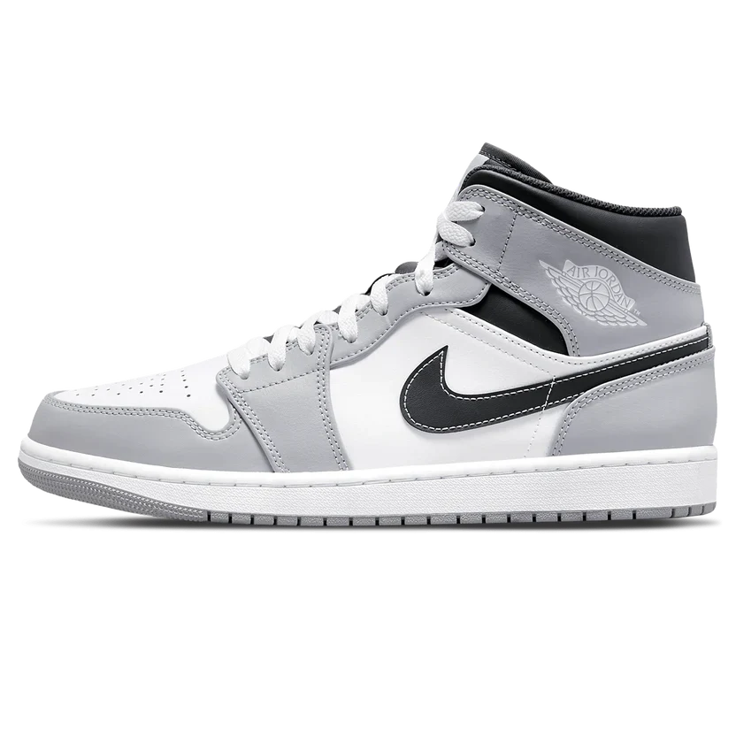 Air Jordan 1 Mid Anthracite Smoke Grey Trainers