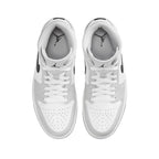 Air Jordan 1 Mid Light Smoke Grey Womens Trainers