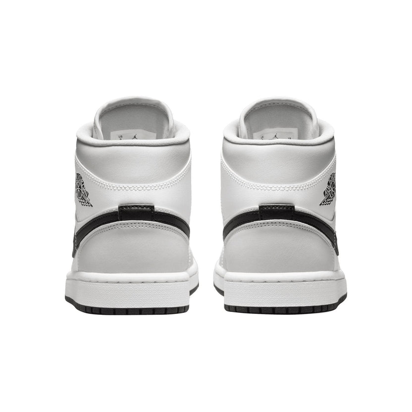 Air Jordan 1 Mid Light Smoke Grey Womens Trainers