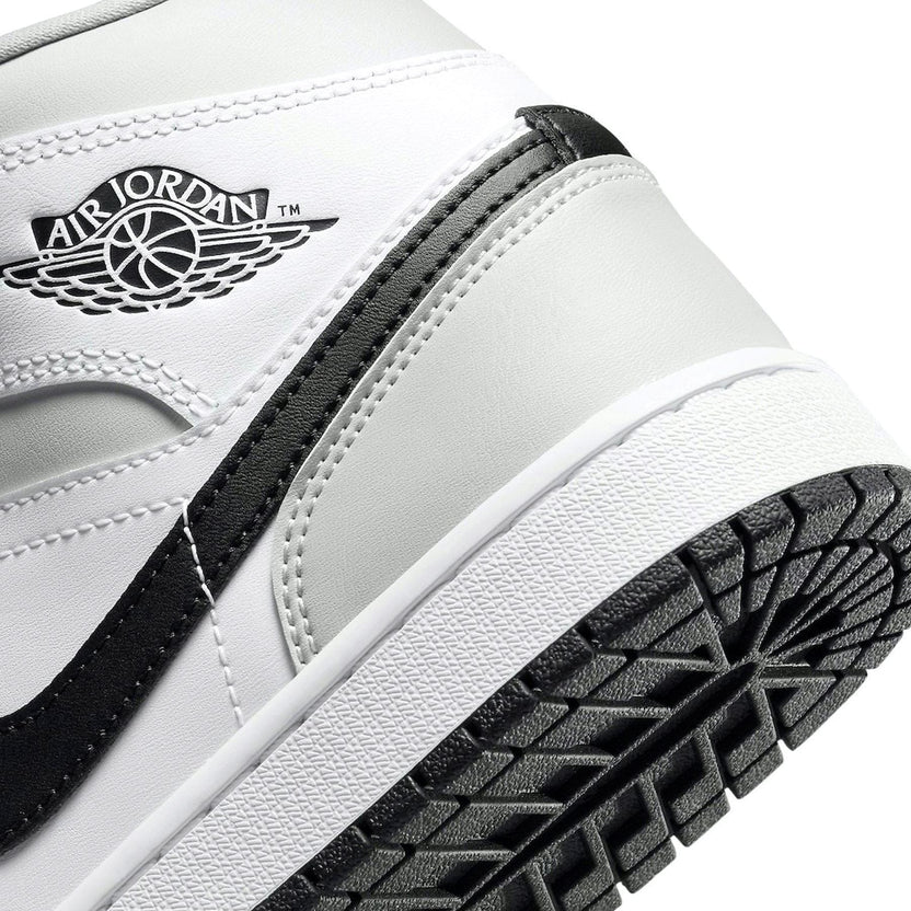 Air Jordan 1 Mid Light Smoke Grey Womens Trainers