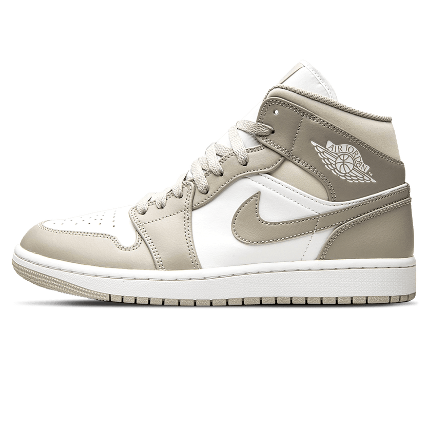 Air Jordan 1 Mid Linen Trainers