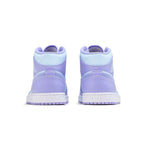 Air Jordan 1 Mid Purple Aqua Trainers