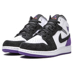 Air Jordan 1 Mid SE Purple GS Trainers