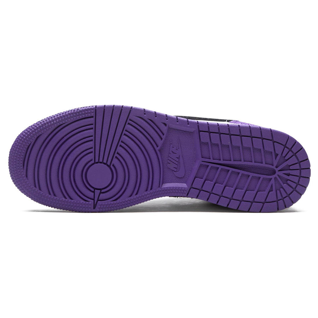 Air Jordan 1 Mid SE Purple GS Trainers