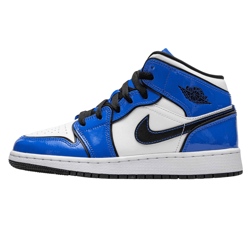 Air Jordan 1 Mid Signal Blue Trainers