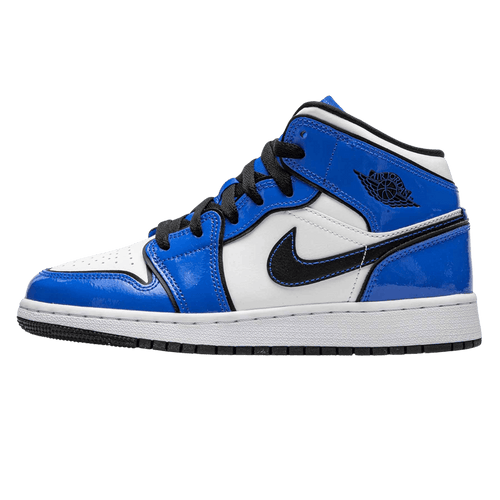 Air Jordan 1 Mid Signal Blue Trainers