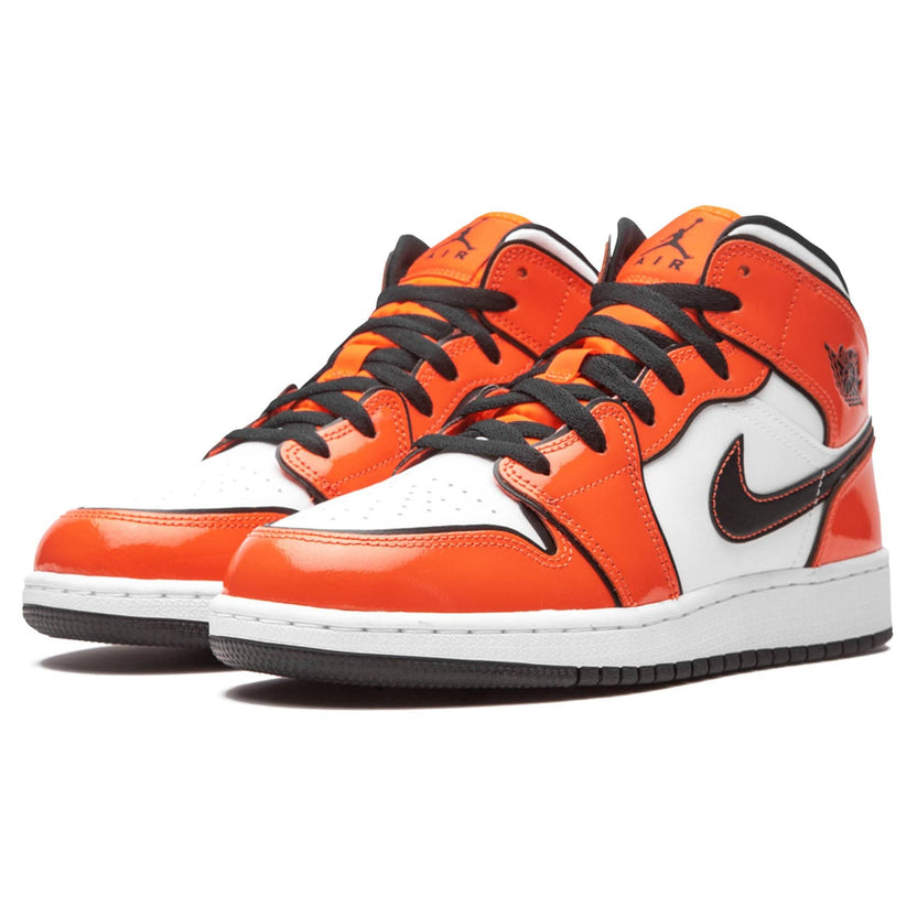 Air Jordan 1 Mid Turf Orange Trainers