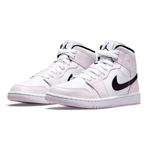 Air Jordan 1 Mid Barely Rose Womens Trainers