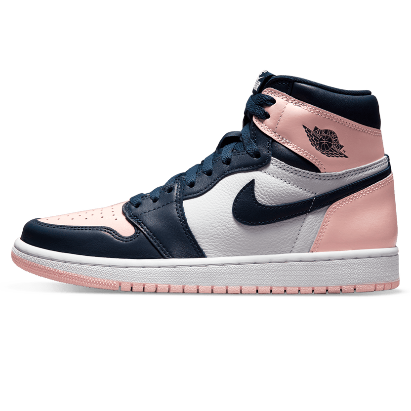 Air Jordan 1 Retro High OG Atmosphere Bubble Gum Womens Trainers