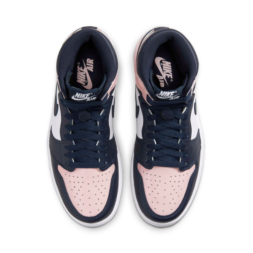 Air Jordan 1 Retro High OG Atmosphere Bubble Gum Womens Trainers